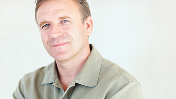 Man recognizing the signs of low testosterone and ready to take action